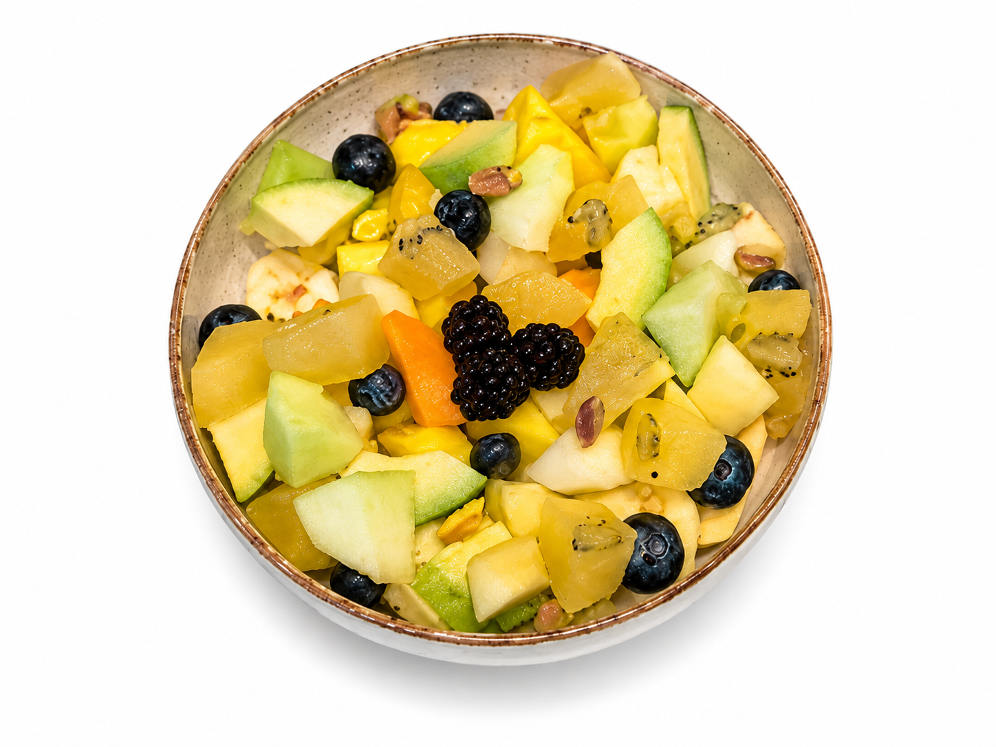 Plato de fruta variada