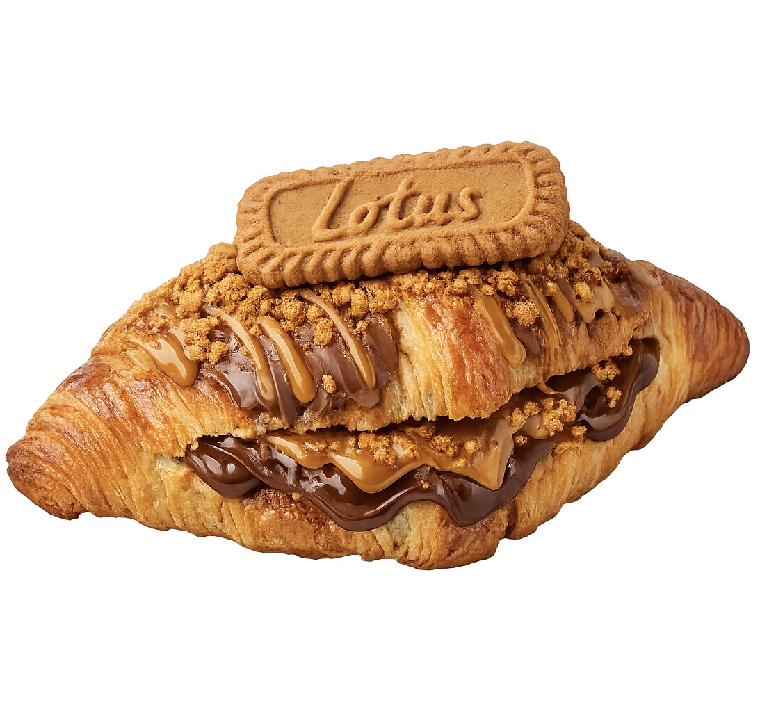 Croissant Nutella y Lotus “la liada 🤦🏻‍♂️”