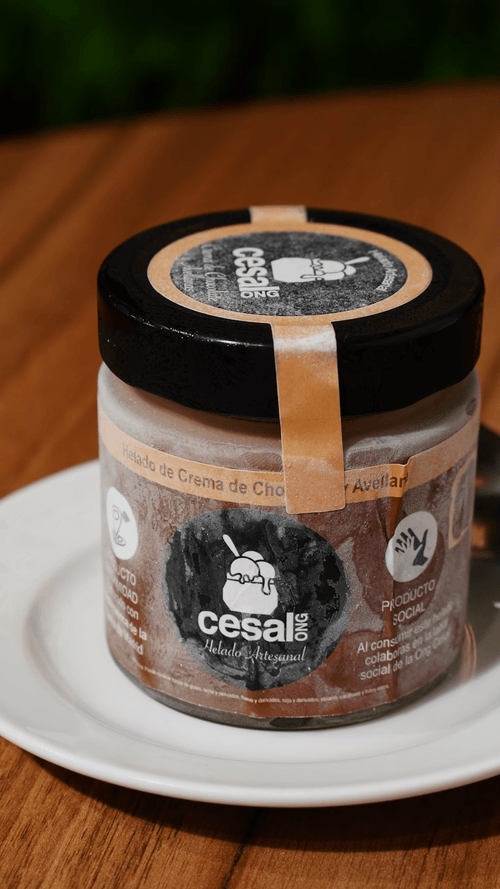 Helado de Nutella artesano