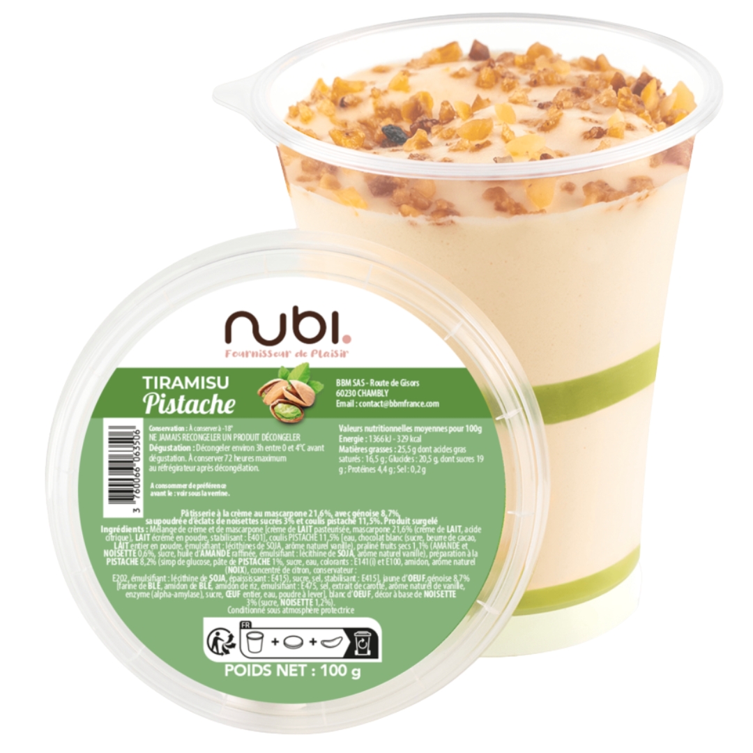 TIRAMISU DE PISTACHO