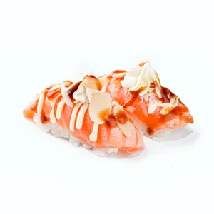 Nigiri Salmón Aburi Cremoso